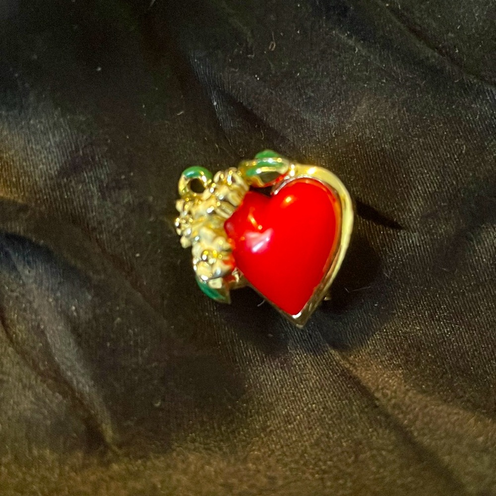 Heart Brooch